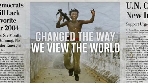 Foto: Chris Hondros muutis seda, kuidas me maailma näeme. /kaader filmist/ 