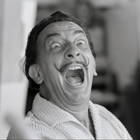 Foto: Salvador Dali. Fotograaf: K. H. Lasch/ Fotografiska erakogu