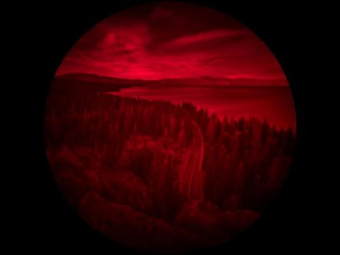 Foto: Vaade Eagle Rocki mäele - digitaalse pinhole foto on teinud Ryland West näitamaks Keatsi ühe kaamera vaatenurka. /dpreview.com/