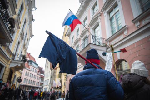 Foto: Madis Veltman "Meeleavaldus Navalnõi toetuseks"