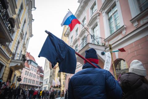 Foto: Madis Veltman "Meeleavaldus Navalnõi toetuseks"