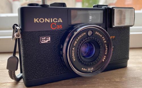 Konica C35 Hexanon 38mm f/2.8 – 35 mm kompaktkaamera image 4