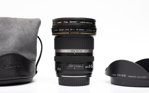 Canon EF-S 10-22mm f/3.5-4.5 USM objektiiv image 1